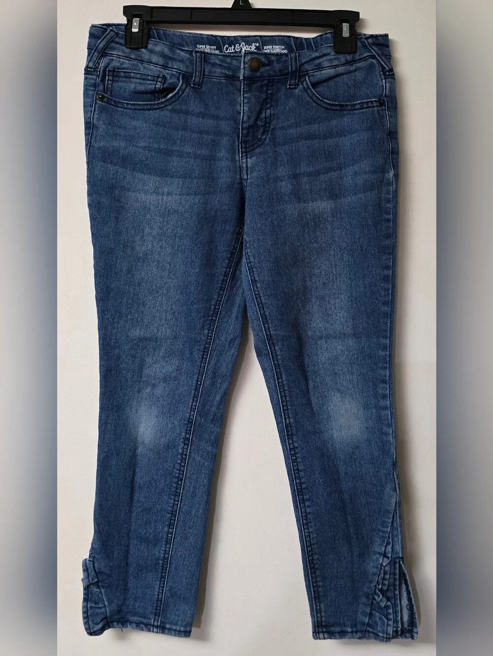 Cat & Jack Junior Girl Jeans Super Skinny Super Stretch 12 Plus